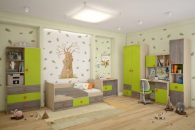 Детская комната Пуговка в Санкт-Петербурге - sankt-peterburg.katalogmebeli.com | фото