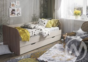 Кровать детская Балли 2-х уровневая (шимо темный/шимо светлый) в Санкт-Петербурге - sankt-peterburg.katalogmebeli.com | фото
