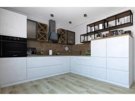 Модульная кухня Бронкс 1,8 м (Кварц) в Санкт-Петербурге - sankt-peterburg.katalogmebeli.com | фото 5