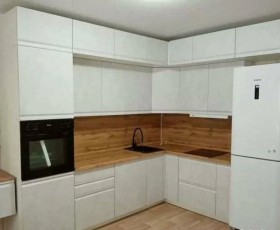 Модульная кухня Бруклин 2.4 x 2 м (Бетон белый) в Санкт-Петербурге - sankt-peterburg.katalogmebeli.com | фото 15