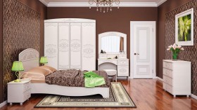Модульная спальня Каролина в Санкт-Петербурге - sankt-peterburg.katalogmebeli.com | фото