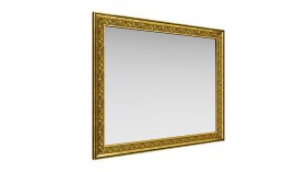 Зеркало навесное "Айрум"/(дуб кальяри / профиль: золото с орнаментом) в Санкт-Петербурге - sankt-peterburg.katalogmebeli.com | фото